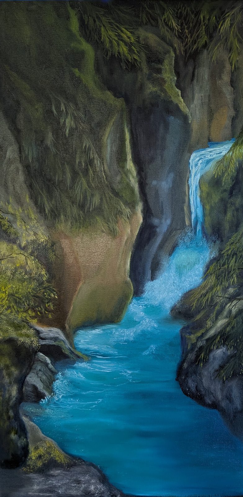 Emergence — oil on canvas